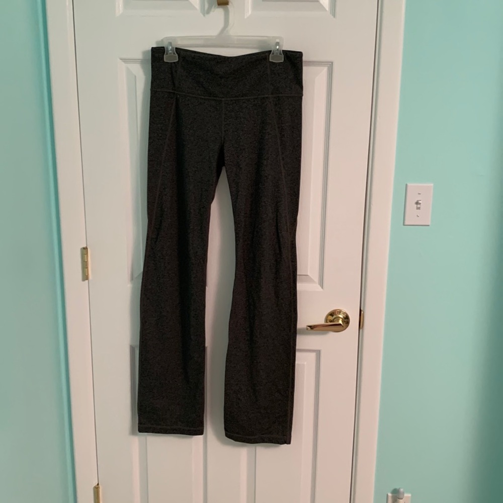 Athleta large tall dark grey yoga pants